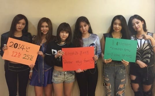 T-ara опубликовали постер к своему концерту Dear My Family