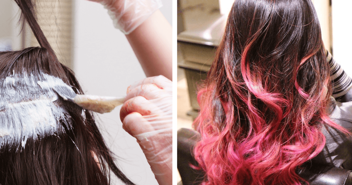 Как надо красить длинные волосы