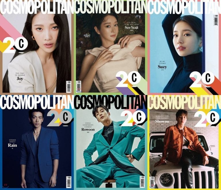 Cosmopolitan Korea отметит юбилей выпуском с 20 знаменитостями на