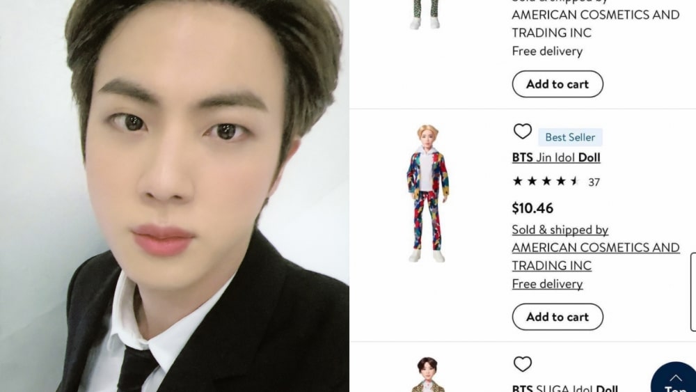 Кукла кумир Джин Престиж BTS Jin Prestige Doll