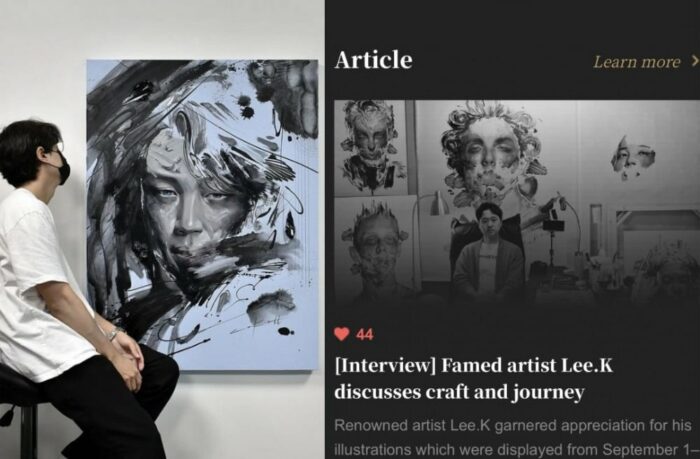 Художник Lee K рассказал о своей музе, Чимине из BTS, журналу KOCIS Magazine