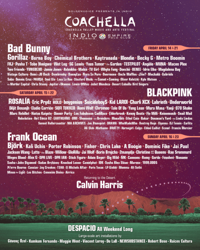 Реакция нетизенов на то, что BLACKPINK станут хедлайнерами Coachella 2023