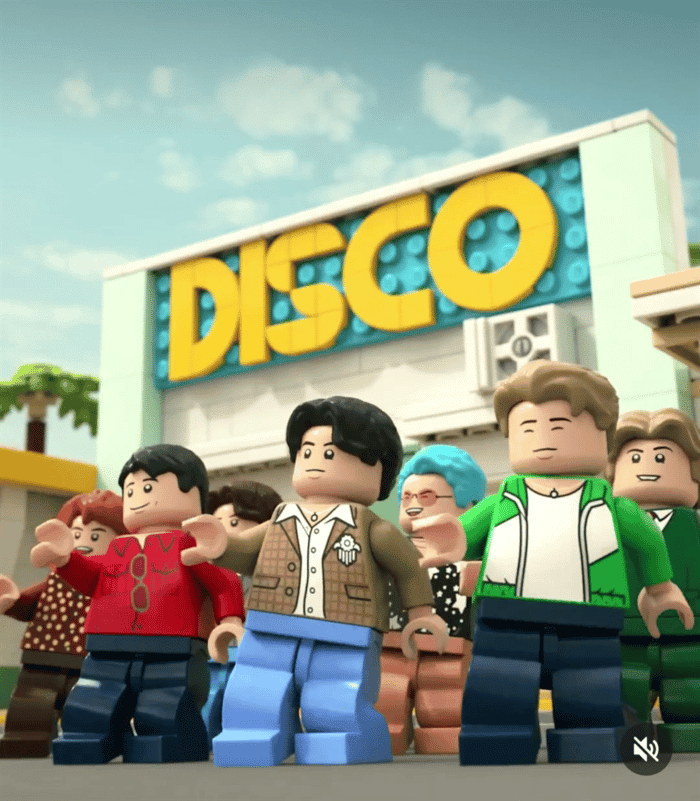 Набор Lego "Dynamite" BTS появится в продаже 1 марта