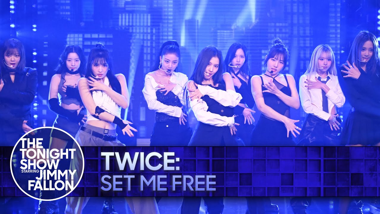 TWICE: SET ME FREE | The Tonight Show Starring Jimmy Fallon