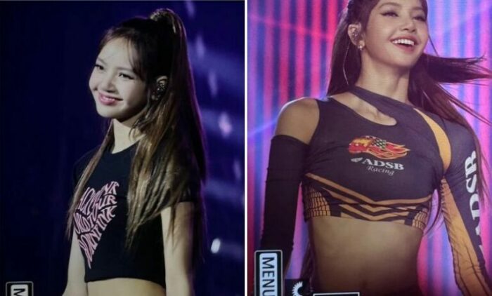 Лиса из BLACKPINK очаровала фанатов редким появлением в образе с открытым лбом