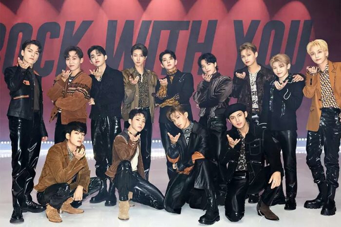 «Rock with you» стал седьмым клипом SEVENTEEN, набравшим 100 миллионов просмотров