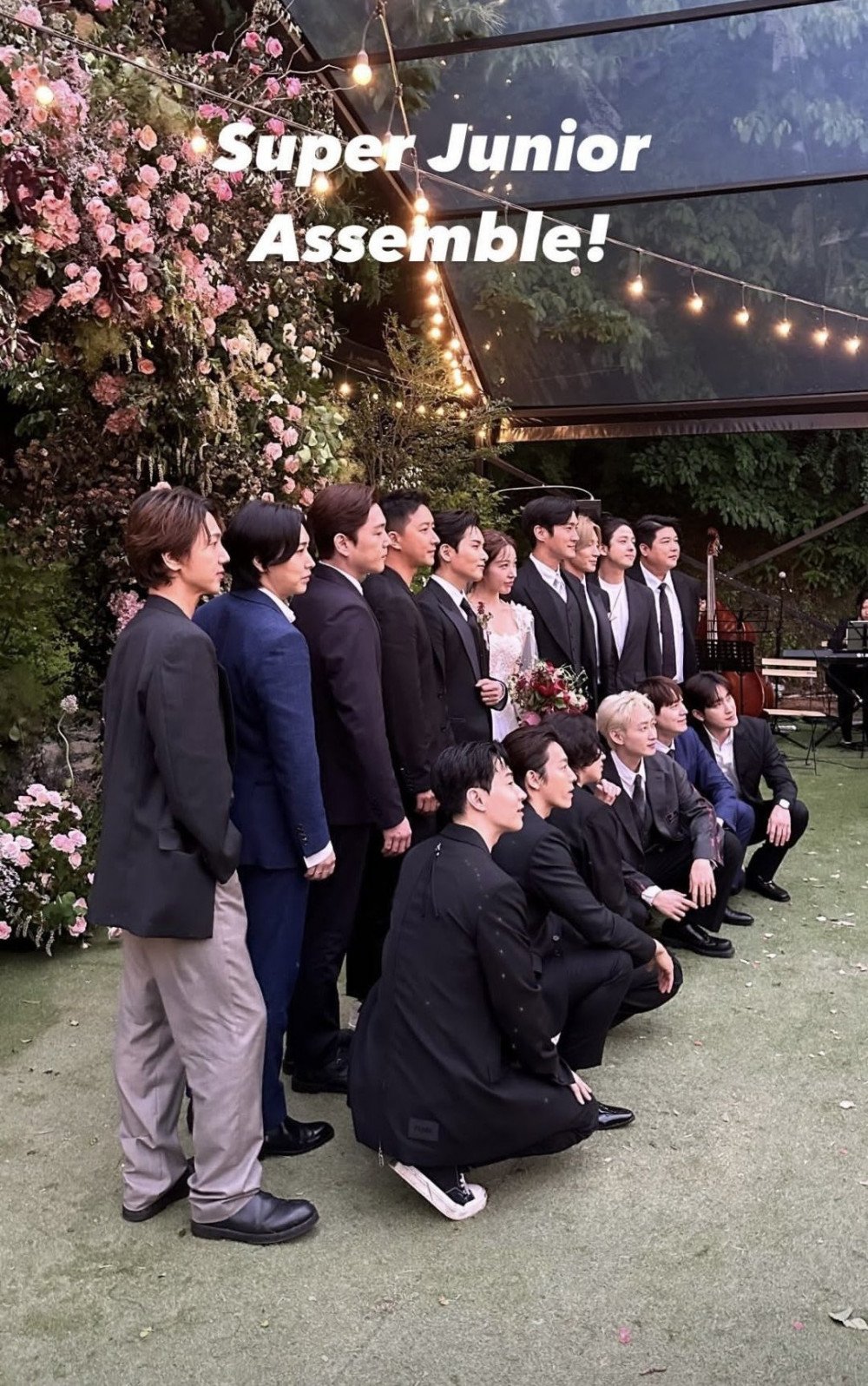 Super Junior в полном составе посетили свадьбу Рёука