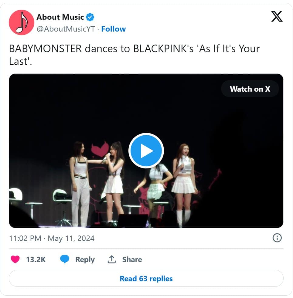 BABYMONSTER впечатляют публику милым кавером на песню BLACKPINK “As If It’s Your Last” во время своего первого фан-митинга в Японии