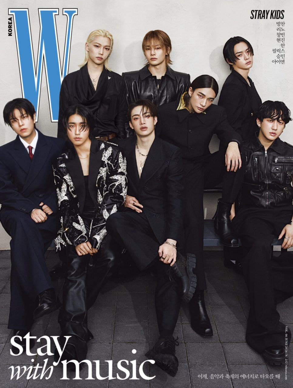 Stray Kids появятся на 17 обложках W Korea