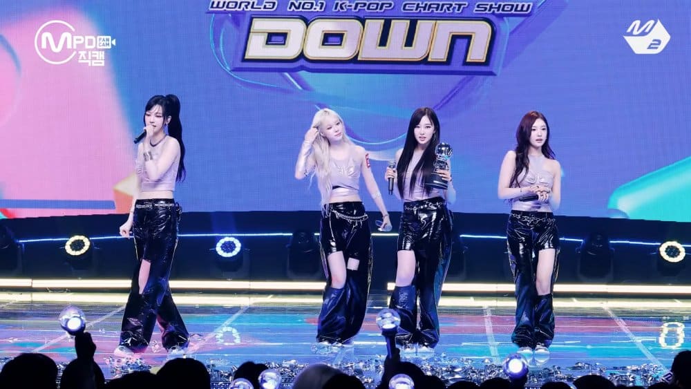 [theqoo] «Настоящие певицы!» — aespa впечатлили зрителей своим энкором на шоу «M Countdown»