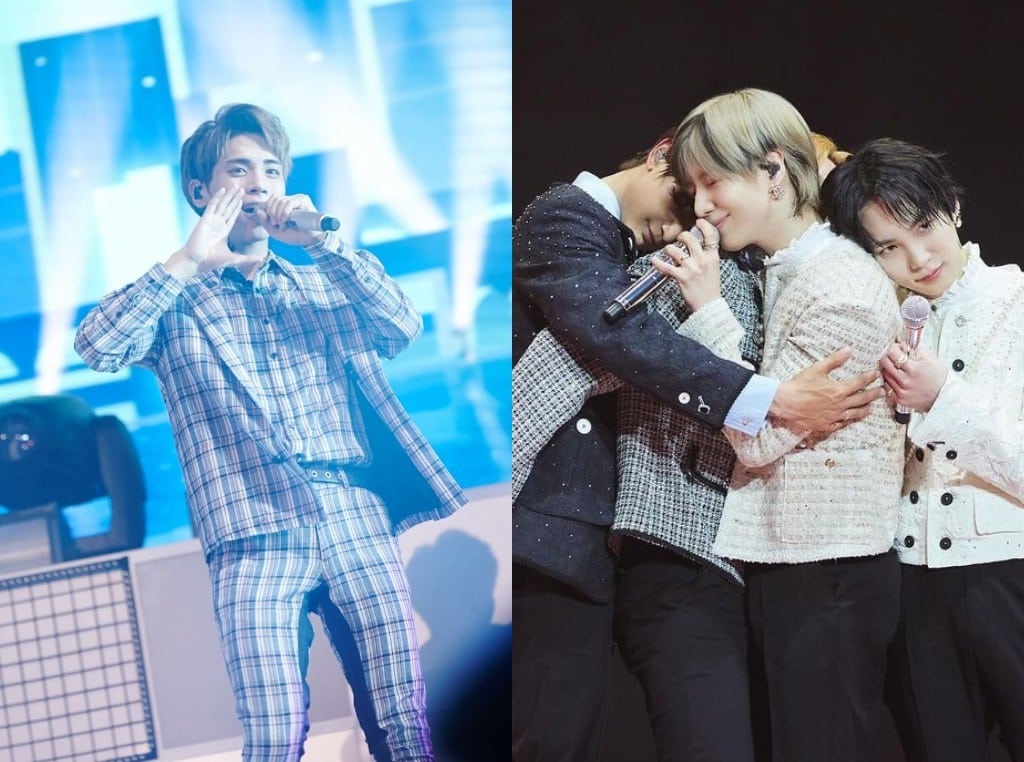 SHINee разделили с фанатами эмоциональные моменты, вспоминая Джонхёна на концерте + воздушный поцелуй в небо