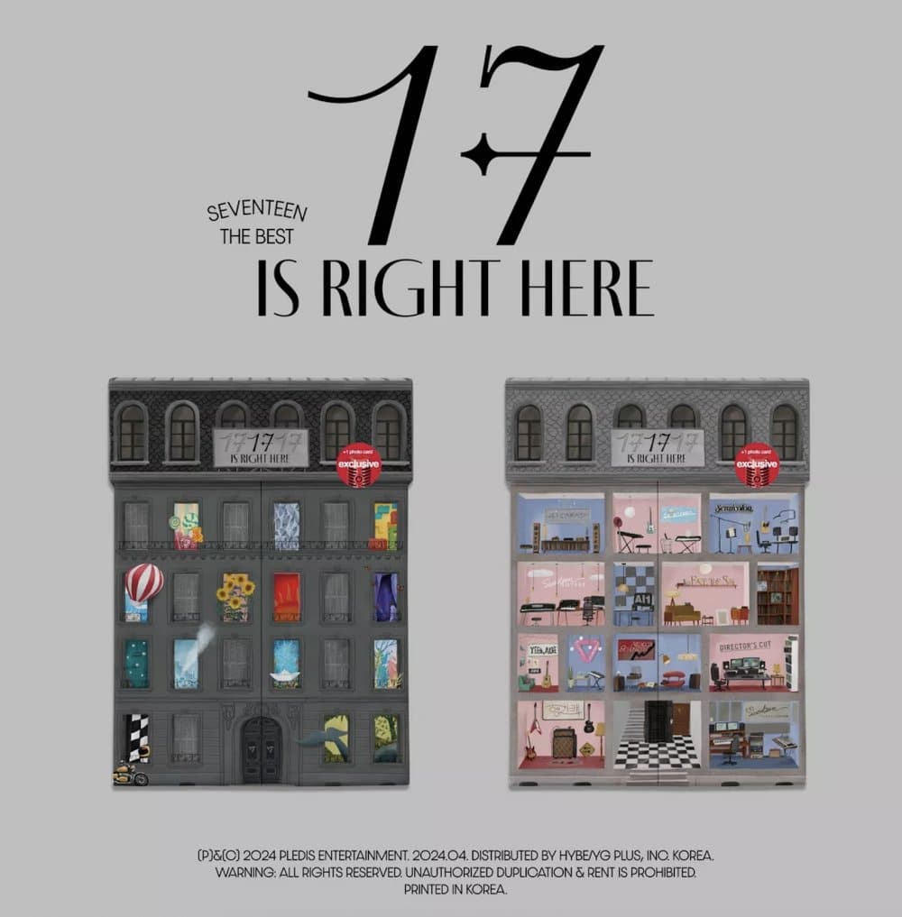 Альбом SEVENTEEN «17 Is Right Here» получил двойной платиновый сертификат в Японии