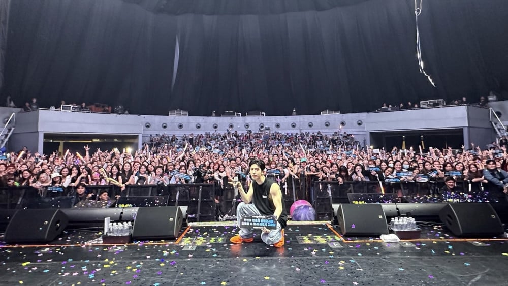 B.I продемонстрировал незабываемое выступление на своем недавнем концерте в Маниле