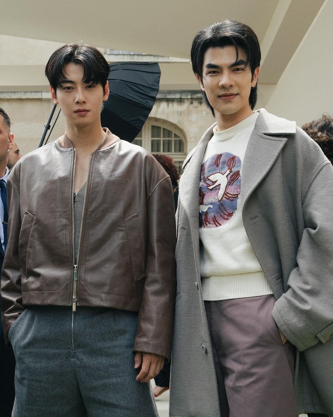Самые лучшие образы азиатских звёзд на Неделе мужской моды в Париже весна/лето 2025
