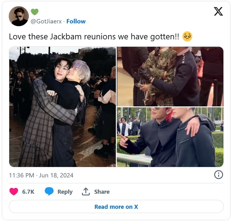 Джексон Ван из GOT7 притворился фанатом БэмБэма, разыграв охрану + видео с этим моментом завирусилось в сети