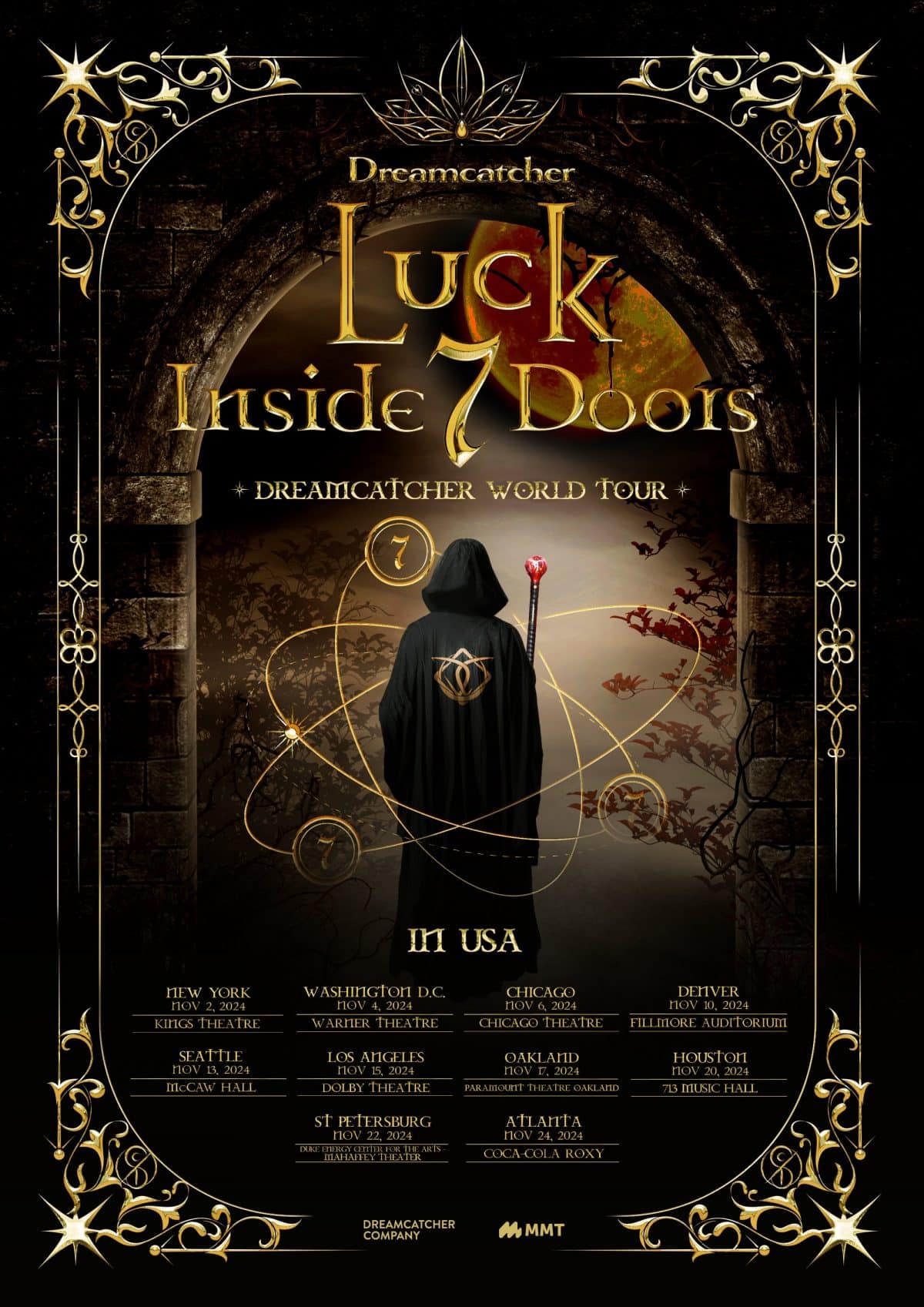 Dreamcatcher объявили даты и остановки в США в рамках тура «Luck Inside 7 Doors»