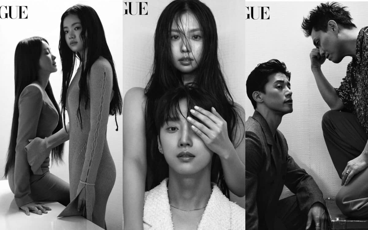 Актёры дорамы “Милый дом” в фотосессии для августовского номера Vogue Korea