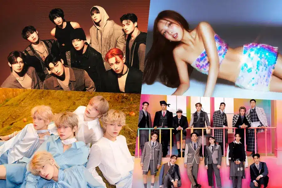 ATEEZ, Наён из TWICE, TXT, SEVENTEEN, ILLIT, BTS, TWS и другие заняли высокие места в чарте Billboard World Albums