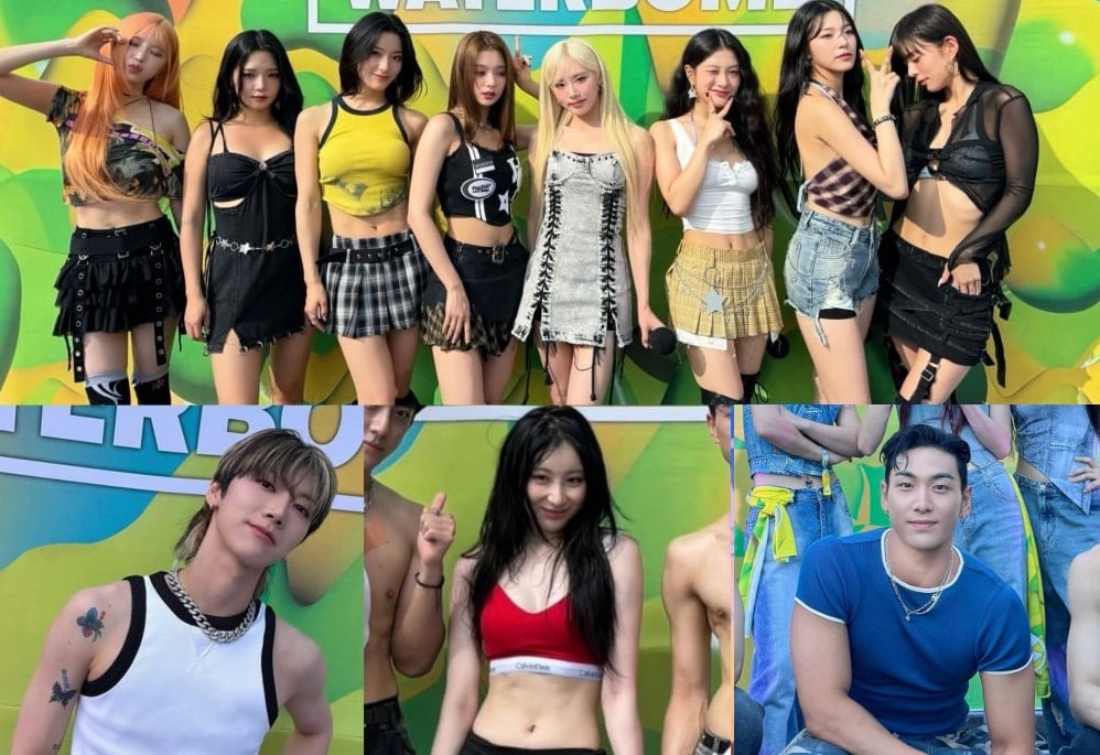 «Waterbomb Busan 2024»: Ли Чэён, Бэкхо, Тэн (NCT), Югём (GOT7), fromis_9 и Ли Ён Джи украсили сцену фестиваля в Пусане