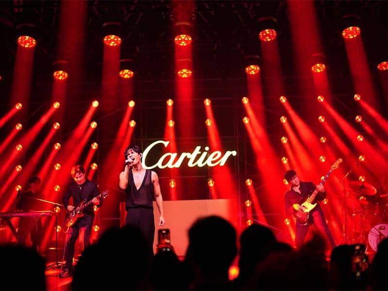 Азиатские знаменитости на вечеринке по случаю 100-летия Cartier Trinity