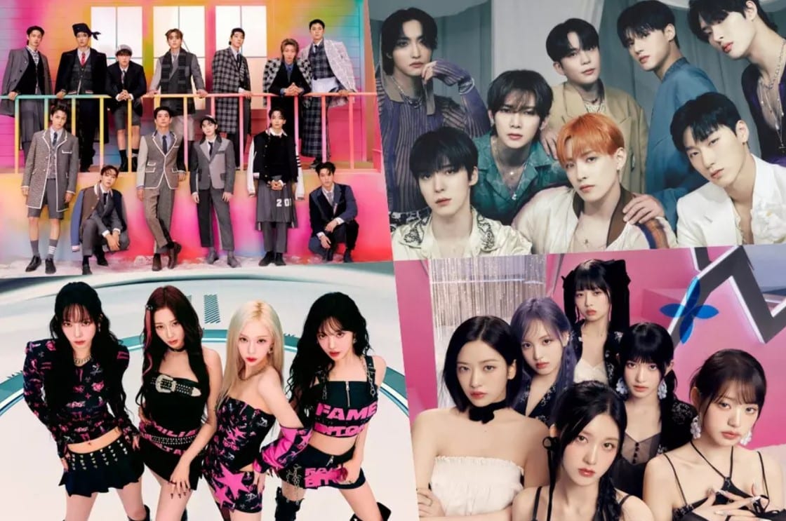 SEVENTEEN, ATEEZ, IVE, aespa, ENHYPEN, BLACKPINK, NewJeans, ZEROBASEONE и другие получили новые сертификаты Circle