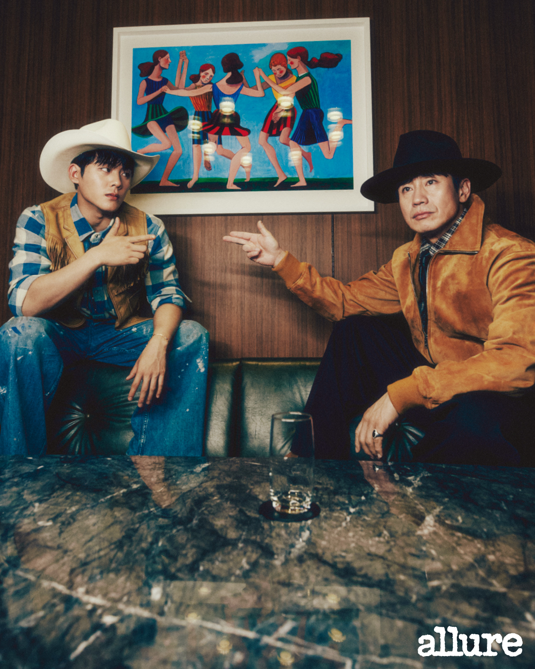 Шин Ха Гюн и Ли Чон Ха из новой дорамы «Аудиторы» в фотосессии и интервью для Allure Korea