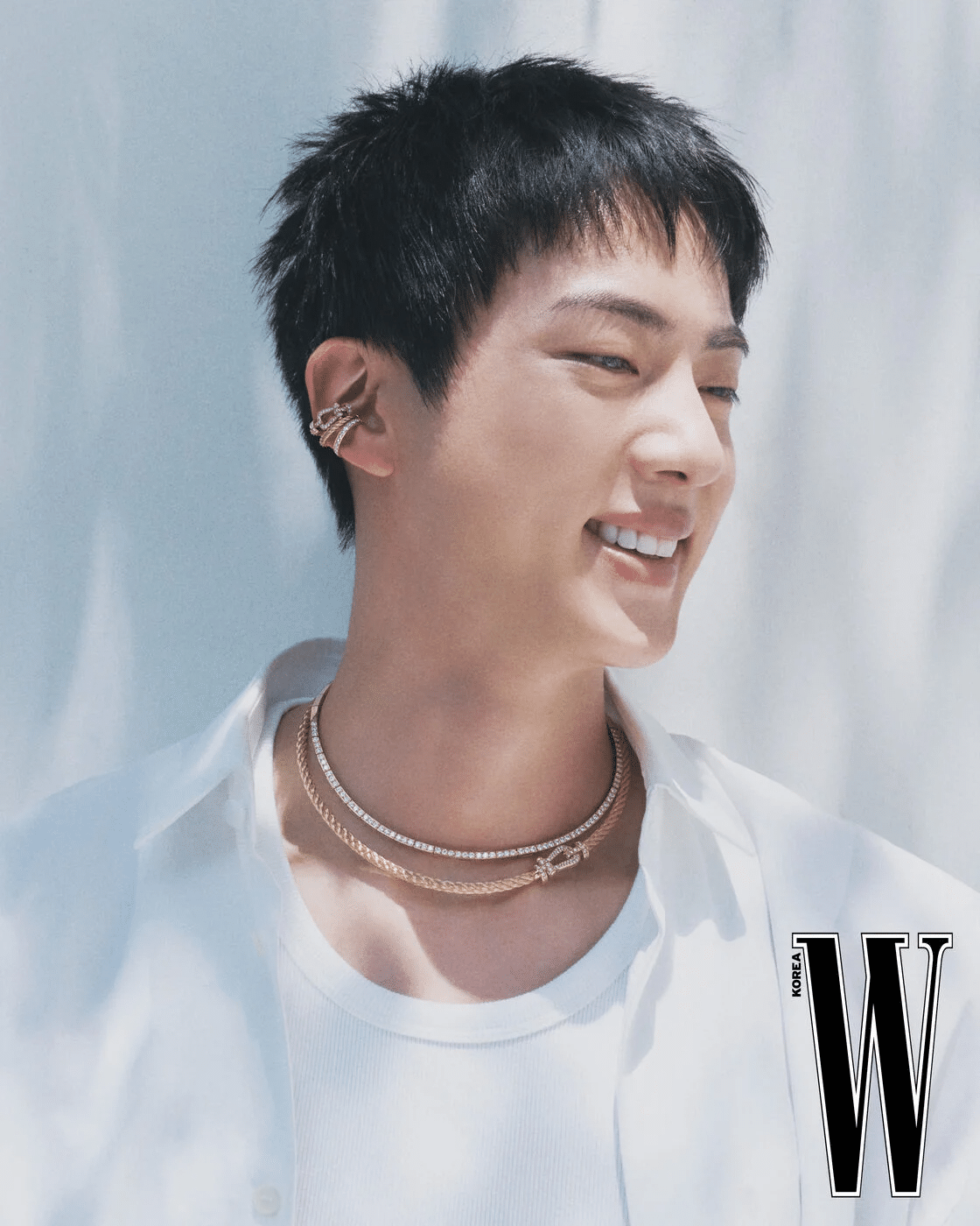 Как летний сон: Джин из BTS в W Korea