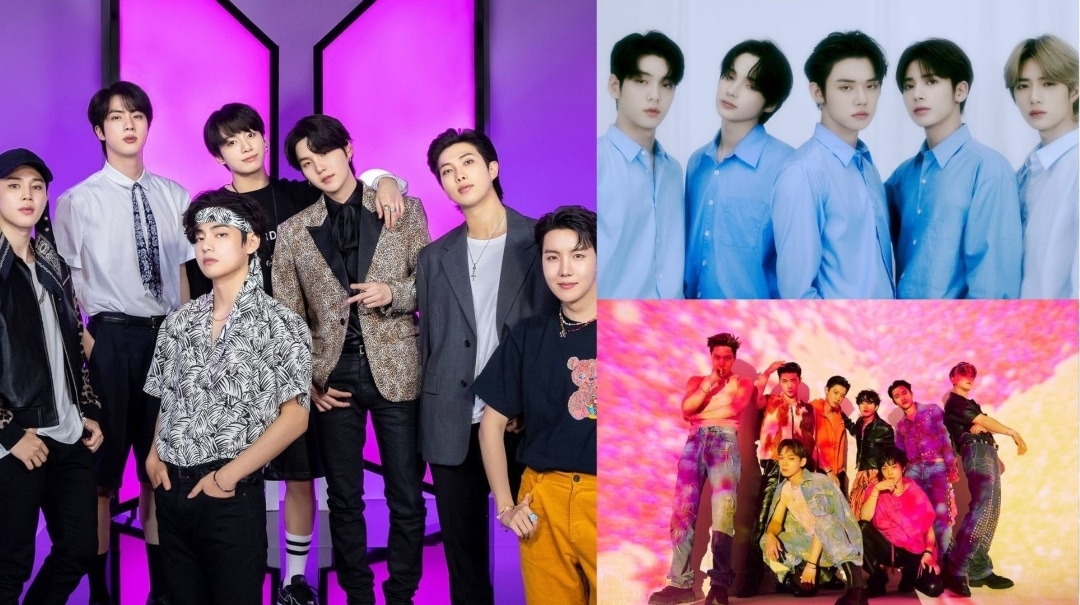 Топ-40 K-pop групп с наибольшим количеством подписчиков в X (Twitter): BTS, TXT, EXO и другие!