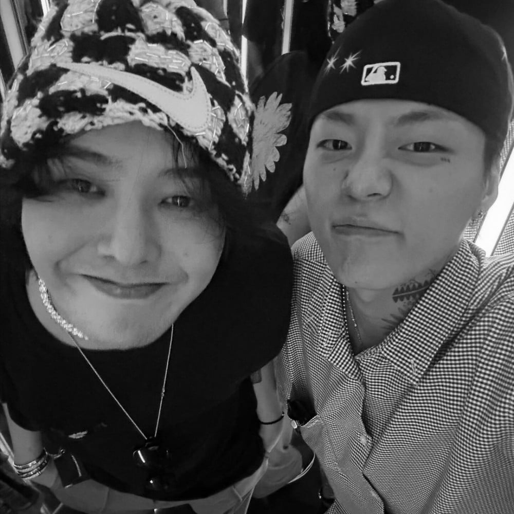 KID MILLI опубликовал совместную фотографию с G-Dragon: фанаты предполагают, что нас ждет коллаборация