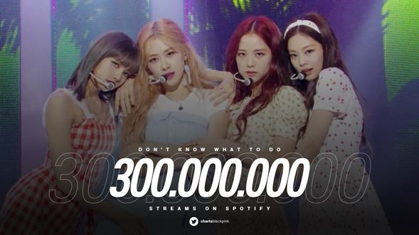 BLACKPINK стала первой женской группой, достигшей 50 миллионов подписчиков на Spotify