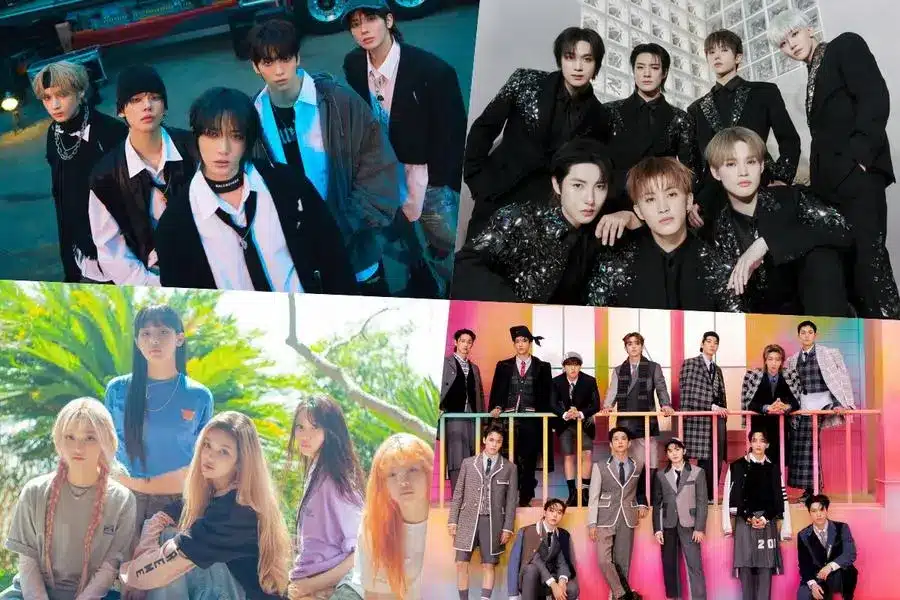 «MTV Video Music Awards 2024» номинировали TXT, NCT DREAM, NewJeans и SEVENTEEN на звание группы года