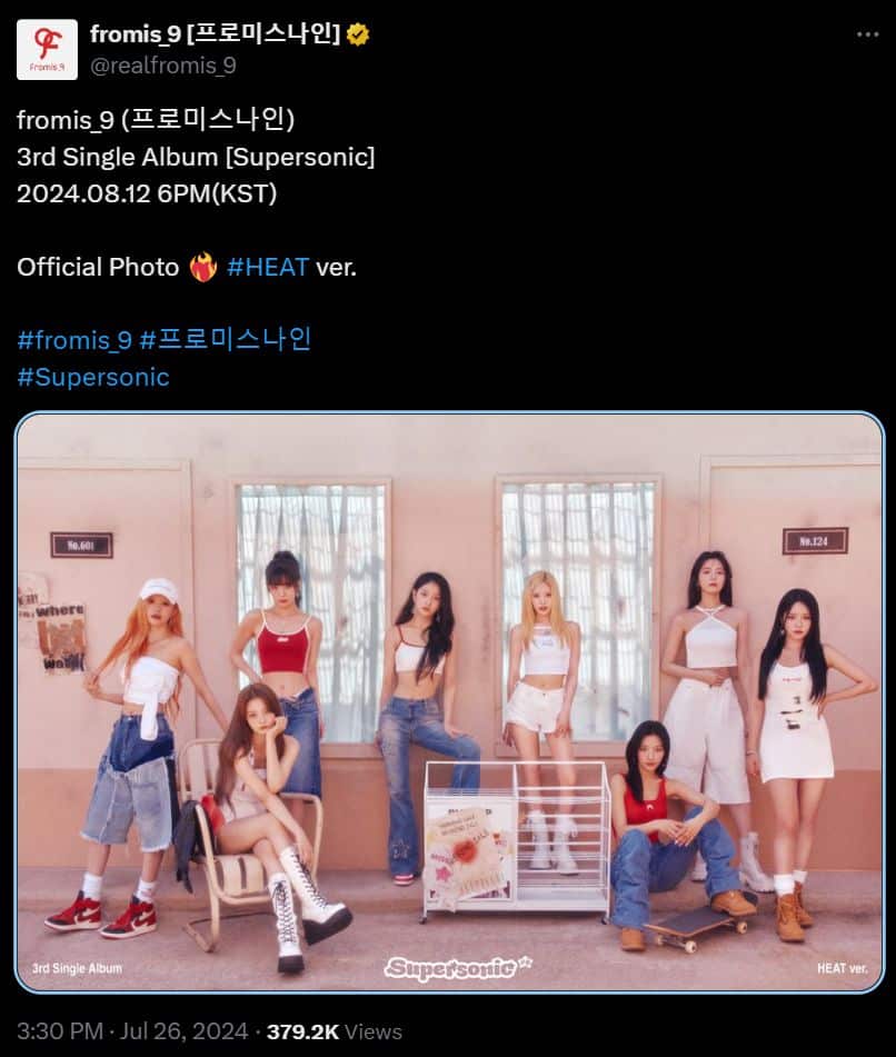 PLEDIS Entertainment под огнем критики за предоставление концепт фотографий fromis_9