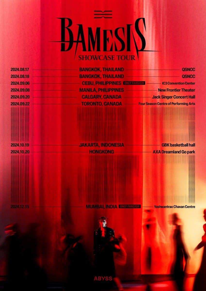 БэмБэм из GOT7 отправится в новый тур "BAMESIS"