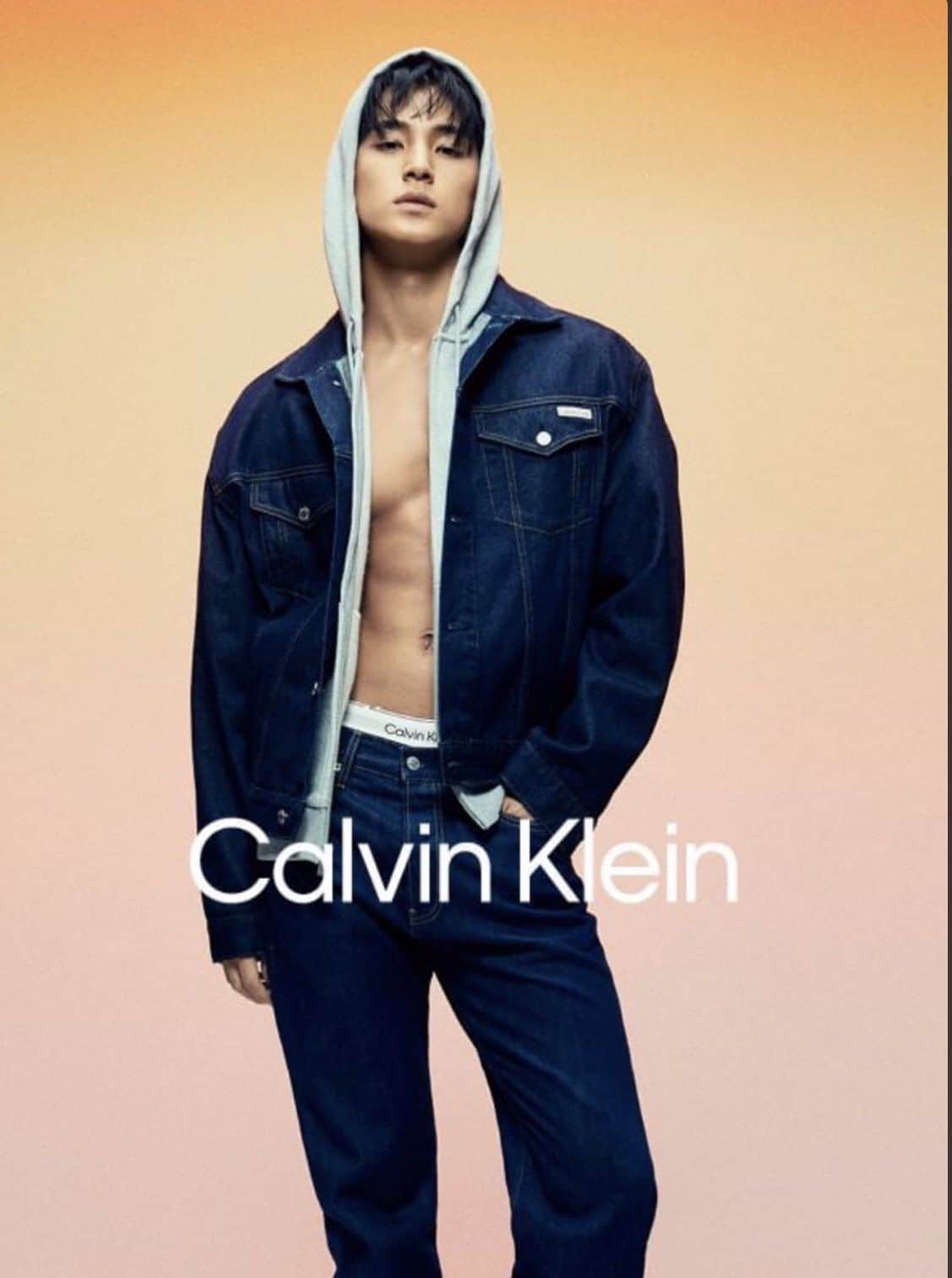 [theqoo] Мингю из SEVENTEEN привлёк внимание нетизенов в новой кампании Calvin Klein