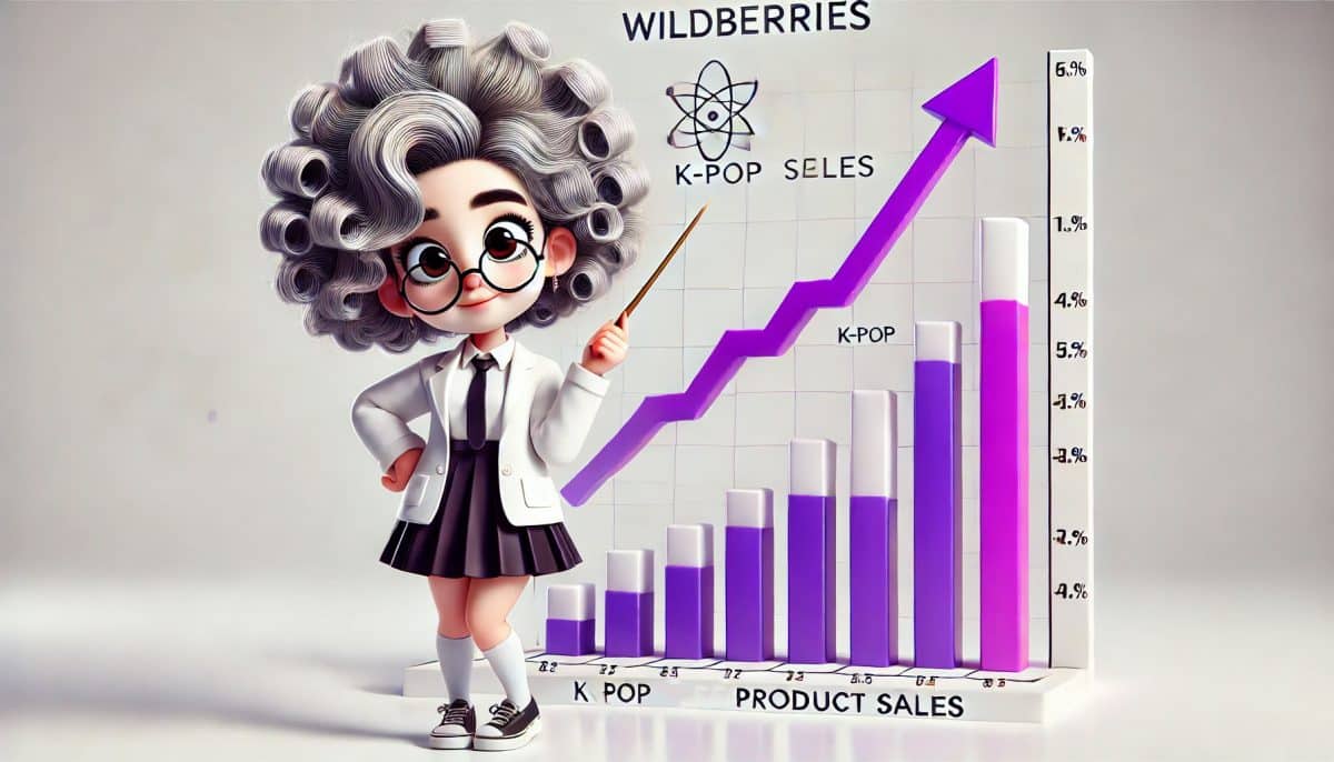 Статистика Wildberries о росте интереса K-POP в России!