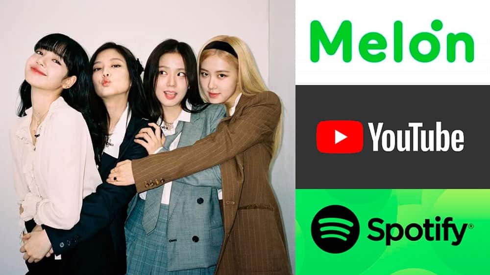 BLACKPINK — женская группа с наибольшим количеством подписчиков на MelOn, YouTube и Spotify