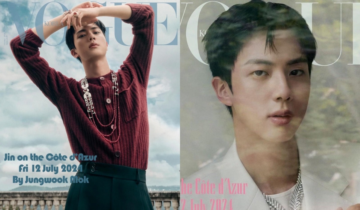 Джин из BTS украсил обложку Vogue Korea