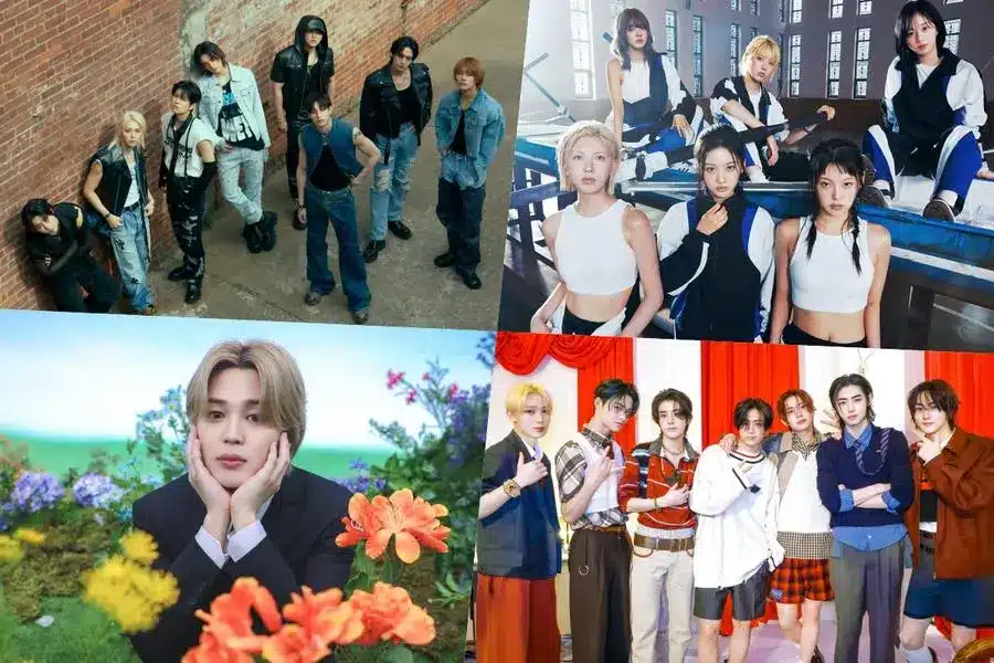 Stray Kids, Чимин, ENHYPEN, NMIXX, aespa, SEVENTEEN, BTS, NCT 127 и NewJeans вошли в чарт Billboard World Albums