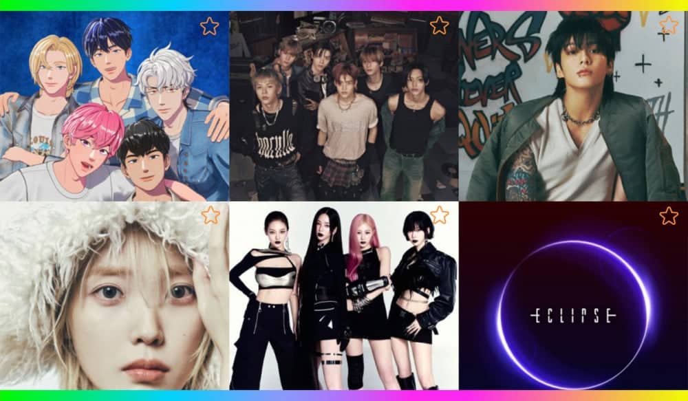 Номинанты на «Топ-10» артистов премии «Melon Music Awards 2024»