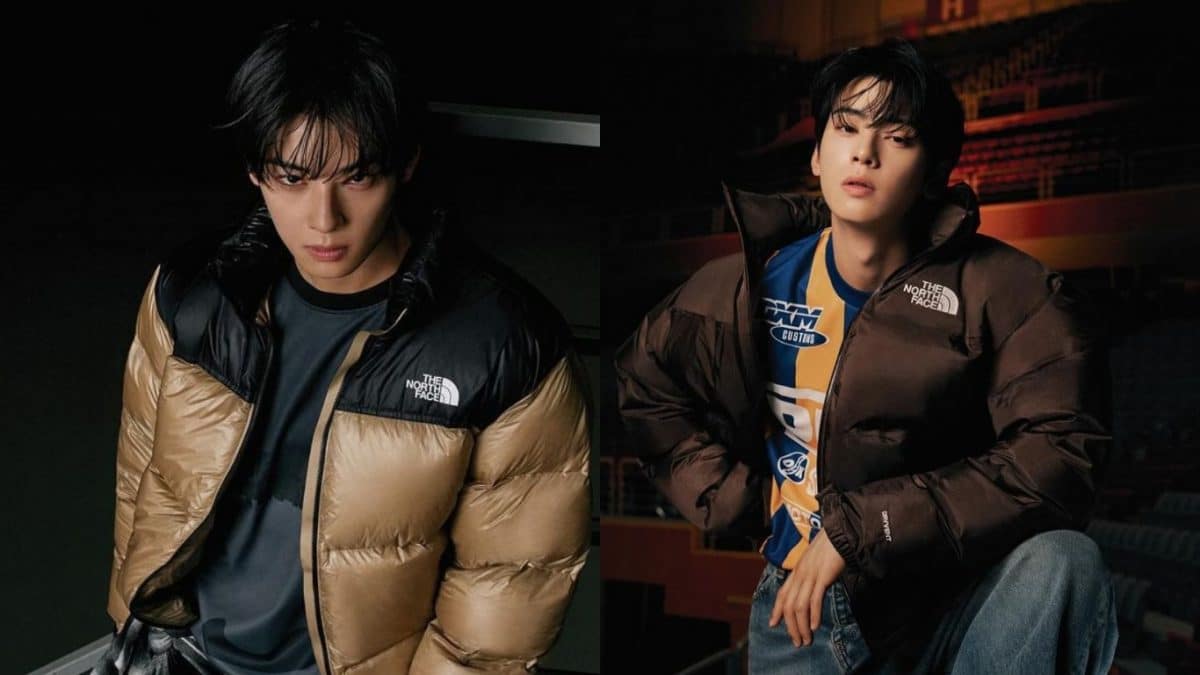 Ча Ыну в фотосессии The North Face для журнала GQ Korea