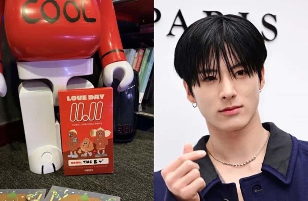 Эрик из The Boyz по ошибке запостил фото пачки презервативов на День «Pepero»