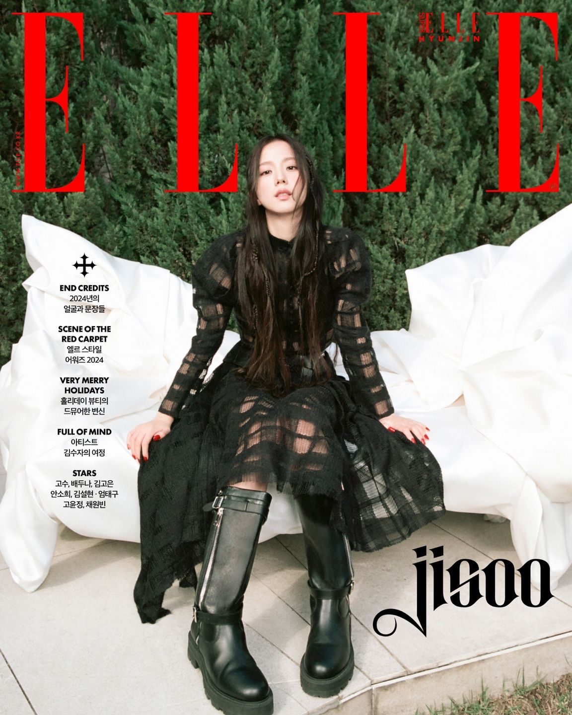 Джису из BLACKPINK украсила обложку ELLE Korea + поговорила о предстоящих проектах в интервью